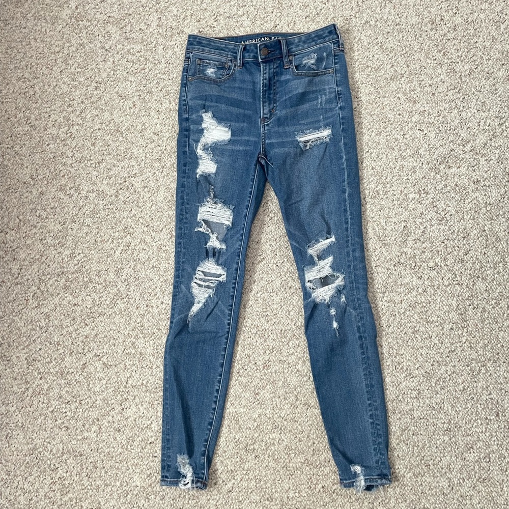 AEO Distressed Jeans